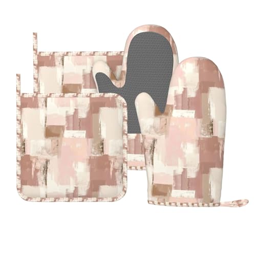 Oven Mitts and Pot Holders Set (A0966)