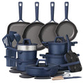 31pcs Pots and Pans Set (Blue / 31 Piece)