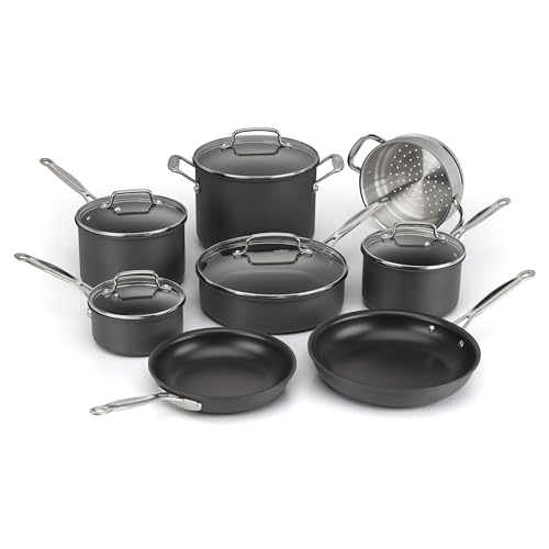 Chef's Classic™ Nonstick Hard Anodized Cookware 13 Piece Set (New 13 Piece set)