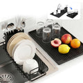 Expandable & Collapsible Dish Drying Rack for Over The Sink and in Sink