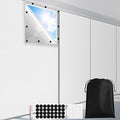 100% Blackout Curtains (White / 57"W x 118"H)