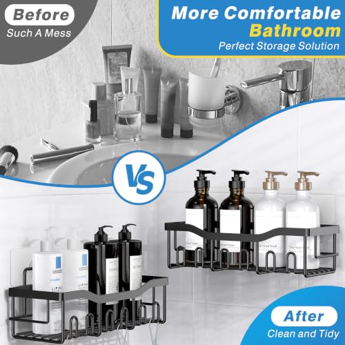 Shower Caddy 2 Pack (Black)
