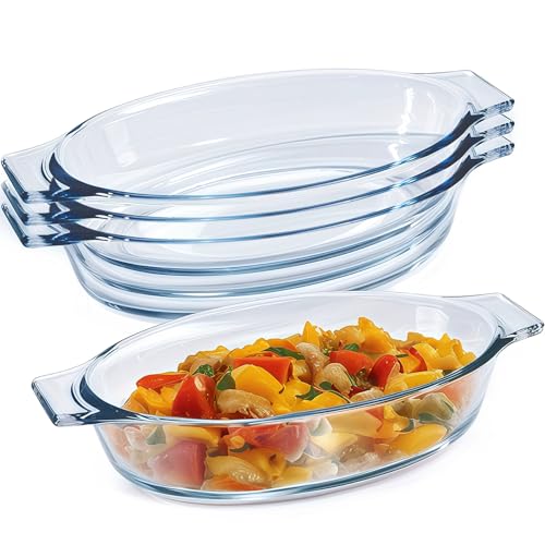 Mini Casserole Dish Oval 4 Pack (Oval)