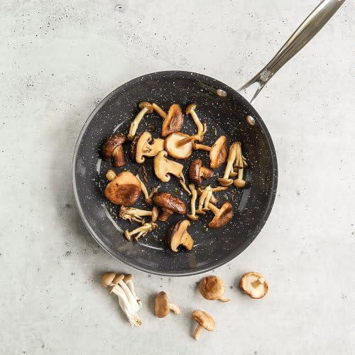 Basalt Aluminum Saute Skillet (10-Inch / Nonstick Ceramic Coating)