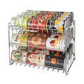 3 Tier Can Organizer (Chrome / 14.5 x 11.5 x 11 inches)