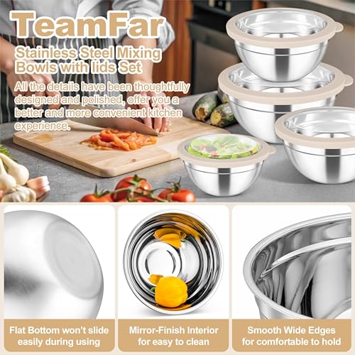Mixing Bowls Set (Khaki)