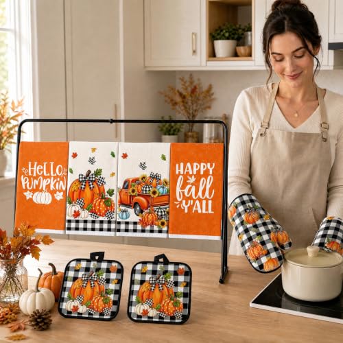Fall Pumpkin Kitchen Decor (Orange Fall Pumpkin)