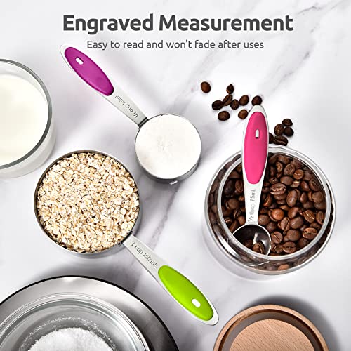 Measuring Cups (Multicolors)