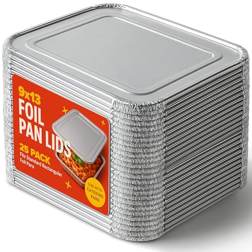 9x13 Disposable Baking Pan Covers (1 Pack Pack of 25)