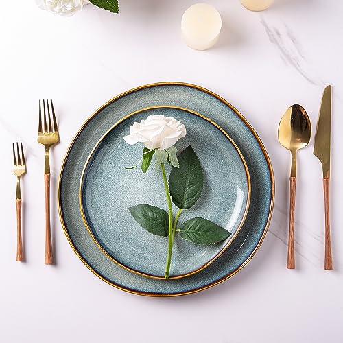 Ceramic Dinnerware Sets for 6 (Ocean / Service for 6(18Pcs))