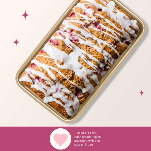 Nonstick Carbon Steel Bakeware Collection (Pink / 9" x 5" Loaf Pan)