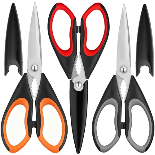 3 Pack Kitchen Scissors