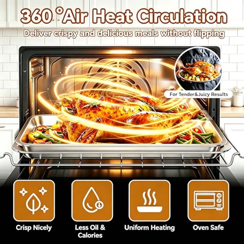 Baking Sheet Pan Set of 2 (Silver - Pan of 2)