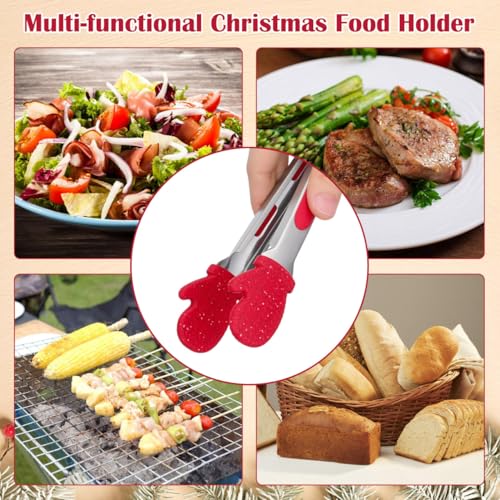 Stainless Steel Tongs with Silicone Tips