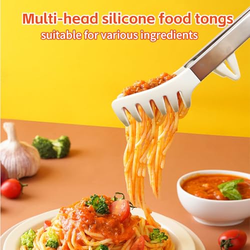 Kitchen Tongs (White / 9 Inch)