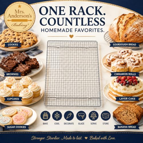 Professional Cooling Rack (Half Sheet -11.75 x 16.5-Inch)