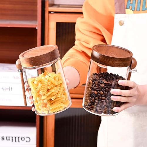 30 oz High Borosilicate Glass Food Storage Containers (Acacia30OZ*2)
