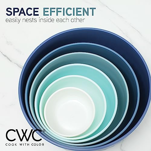 Prep Bowls with Lids (Blue / 12 Piece Set - Deep Bowls)
