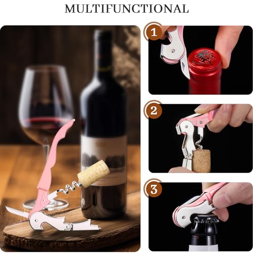 2 Pack Wine Opener (Pink Mesa)