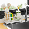 Sponge Holder for Kitchen Sink (Cream - 9.25″)