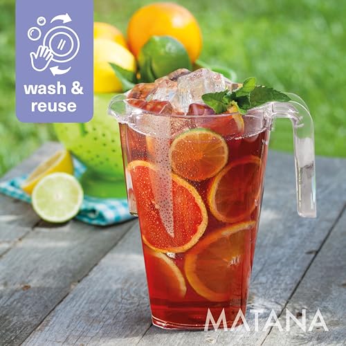 6 Pack Clear Water Pitchers (6 Pack)