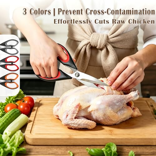 3 Pack Kitchen Scissors