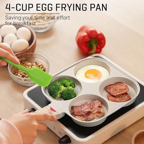 Egg Frying Pan (White)