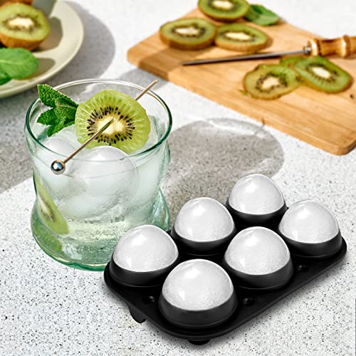 Premium Ice Tray Combo (Black / 6 Sphere/8 Cube)