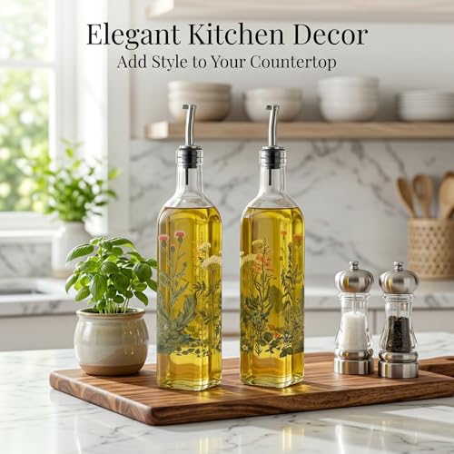 Decorative Olive Oil Dispenser Set