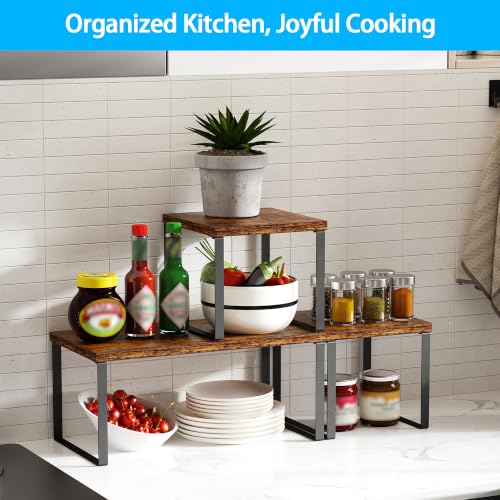 Countertop Shelf (Rustic Brown)