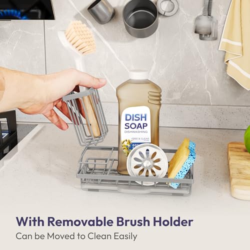 Sink Caddy Sponge Holder (Gray / Medium)