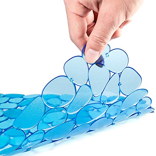 Pebble Sink Mat for Stainless Steel (Blue)