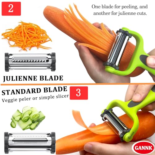 Potato Apple Vegetable Peelers for Kitchen (Colorful)