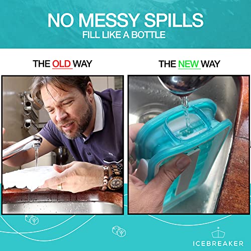 POP 2.0 2024 Make And Serve Ice Without Ever Touching The Ice (Clear Water Blue 3 pcs (Exclusive))