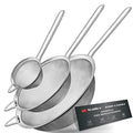 Fine Mesh Strainer Set of 3 (2.7", 4.6", 7" (3pcs))