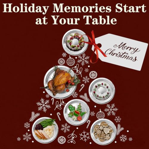 Silver Paper Plates (Silver / 50 Count (25-9" & 25-7"))