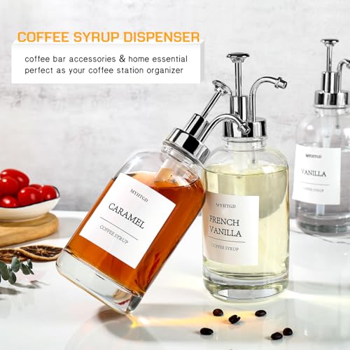 Coffee Bar Accessories (Silver Pump)