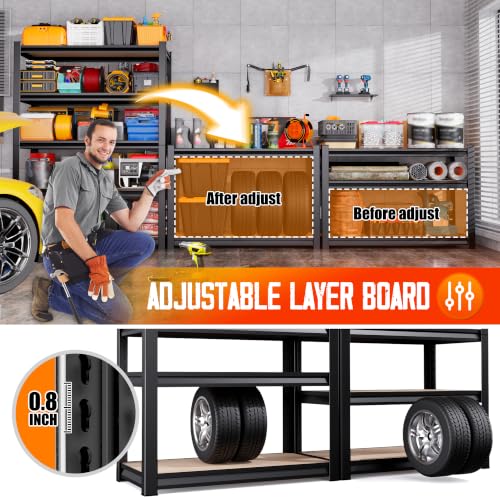 Garage Shelving (MDF/46"Wx20"Dx78"H)