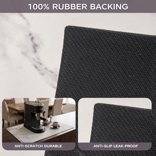 Coffee Mat Dish Drying Mat (24" x 16")
