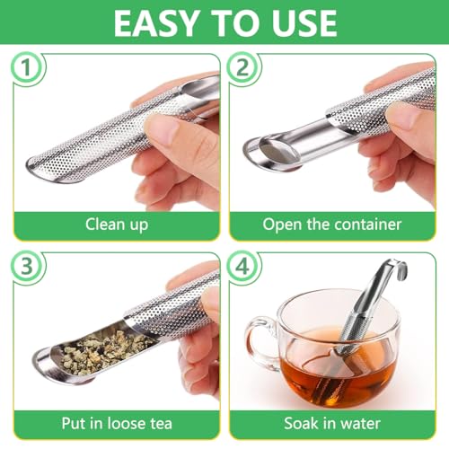 Stainless Steel Tea Diffuser (4Pcs)