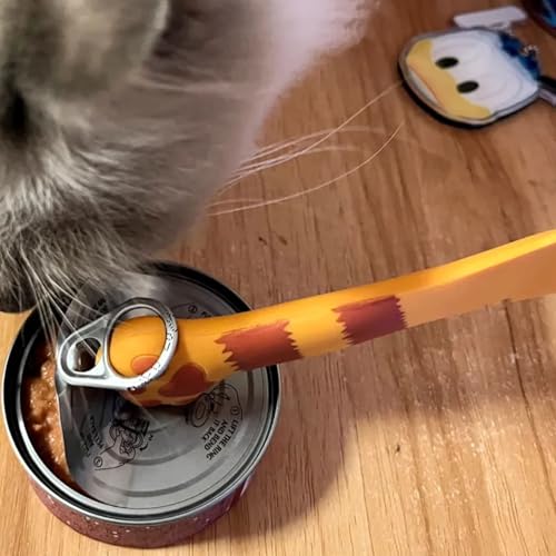 Cat Spoons for Wet Food Pet Can Lid Cover (Mixing colors)