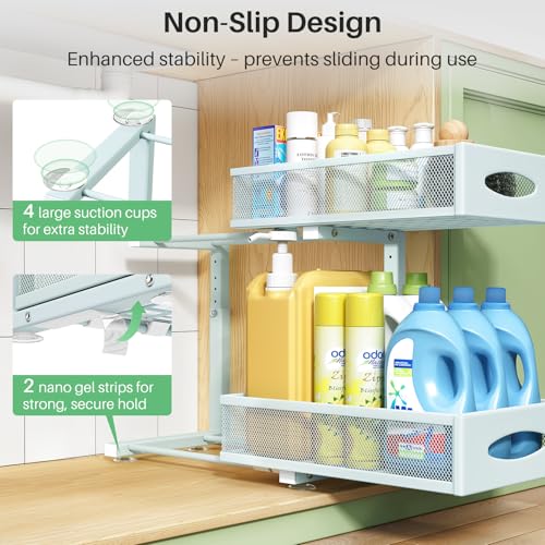 Under Sink Organizer (Blue / 1 Pack)