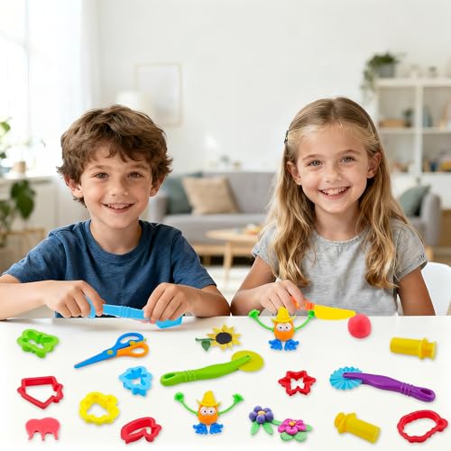 Dough Tools for Kids (40pcs)
