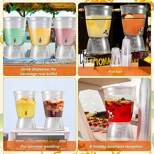 4 Pcs Acrylic Drink Water Dispenser with Spigot