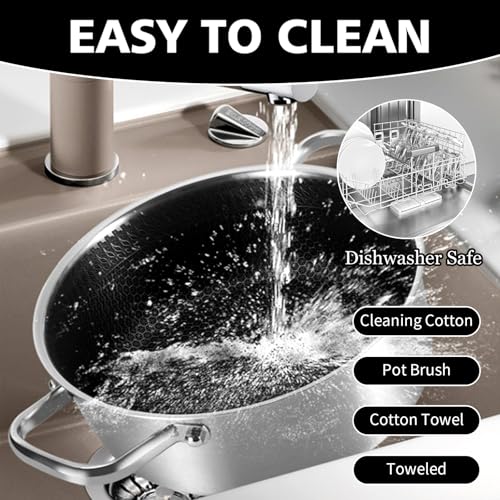 Hybrid Nonstick 8 (Stainless-steel / 12.5INCH)