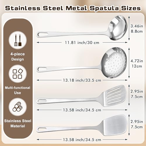4 Pcs Cooking Utensils Set (B. 4 Pieces)