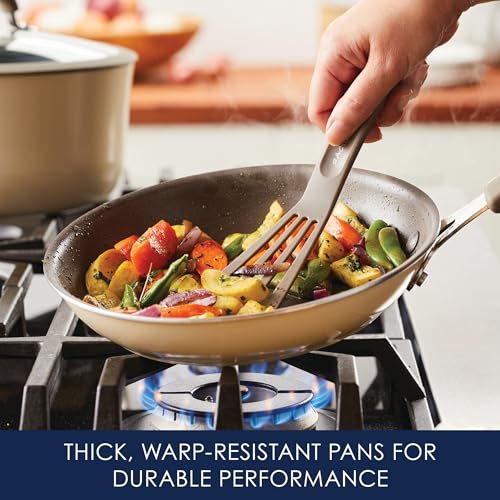 Cook + Create Nonstick Frying Pan (Almond / 10 Inch)