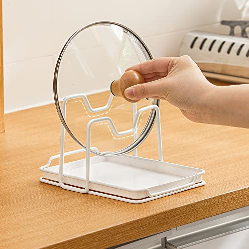 Pot Lid Holder (White)