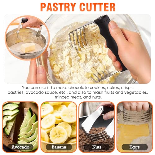 Stainless Steel Biscuit Cutter Set (3 Pcs Pastry Cutter Set)