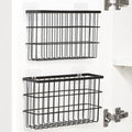 2 Pack Cabinet Door Organizer (Black)